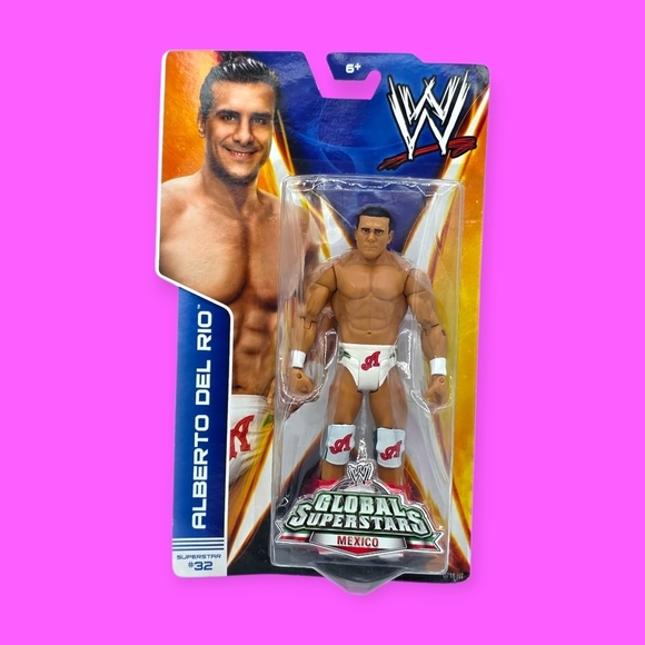 WWE Alberto Del Rio Global Superstars Mexico Wrestling Figure - Picture 1 of 6